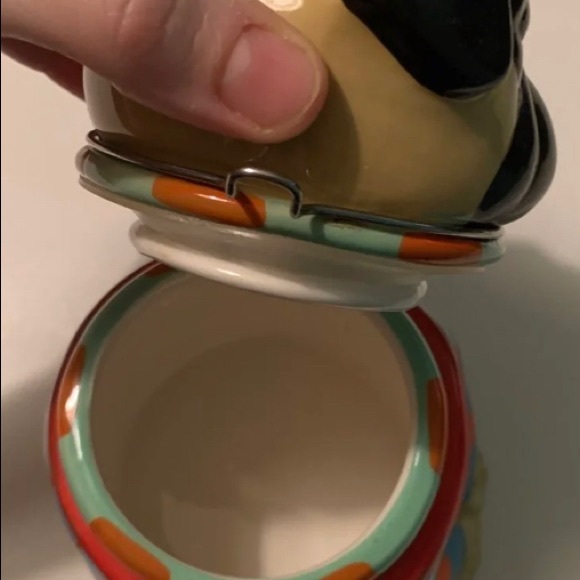 Cute Pug hinged jar - Picture 3 of 3